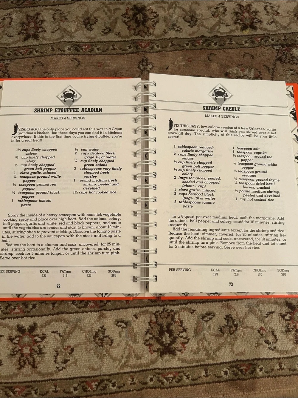 Low-Calorie Cajun Cooking - Orange Cookbook